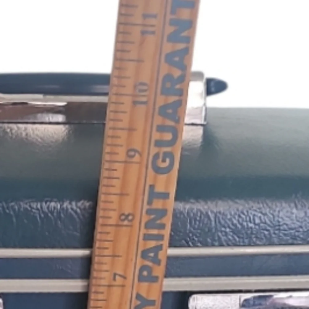Vintage Samsonite Sentry Hard Case Train Case Blue Makeup Travel Storage